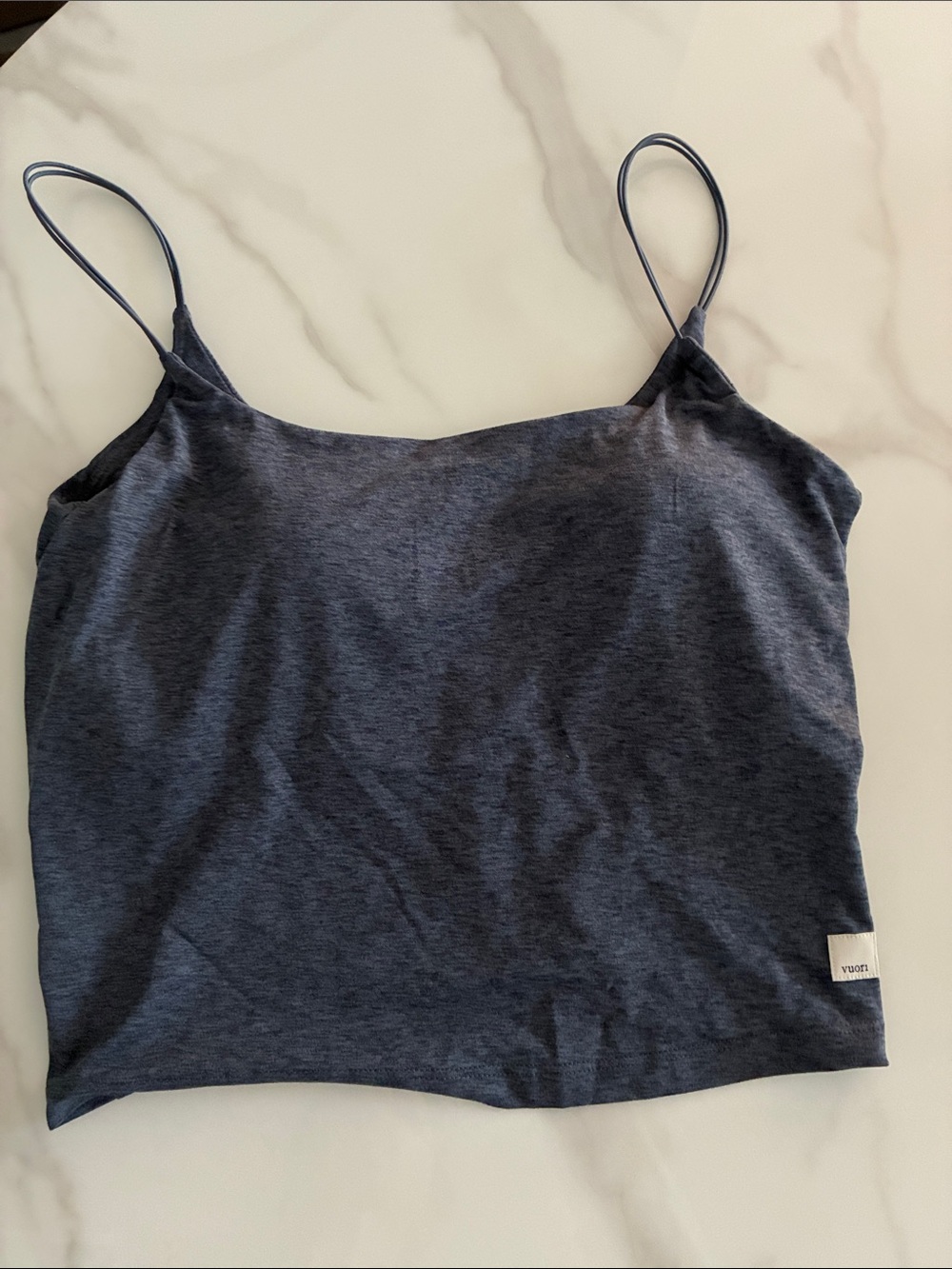 Vuori Dark Navy Strappy Cami